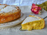 Crostata cuore di mela chiusa alla crema