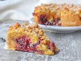 Crostata di biscotti chiusa con marmellata