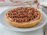 Crostata di biscotti cioccolato e caffè