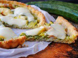 Crostata di patate con zucchine e pancetta veloce