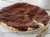 Crostata di savoiardi con cioccolato