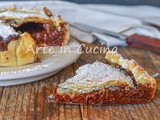 Crostata di sfoglia al cioccolato e mascarpone