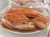 Crostata fredda al mascarpone con cioccolato e caffè