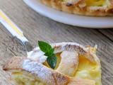 Crostata hawaiana crema e ananas