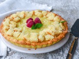 Crostata mimosa con crema pasticcera