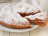 Crostata morbida al cacao con cioccolato e nutella