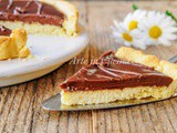 Crostata morbida al cioccolato nutella e mascarpone