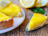 Crostata morbida al limone con doppia crema veloce
