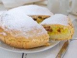 Crostata morbida crema e amaretti