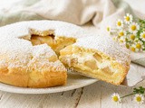 Crostata morbida ripiena di mele e mascarpone