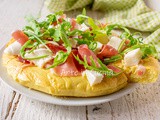 Crostata morbida salata con speck e provola