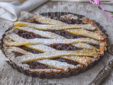 Crostata nutella e cioccolato veloce