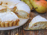 Crostata ripiena ricotta e pera morbidissima