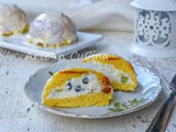 Cupolette di pandoro con cassata dolci monoporzioni veloci