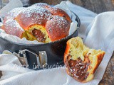 Danubio soffice alla nutella impasto alla panna