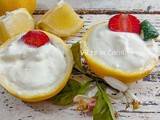 Dessert al limone mousse con yogurt