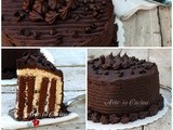 Devil’s cake torta girella allo yogurt e cioccolato