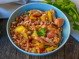 Farro con pollo e mela facile e veloce