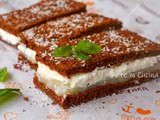 Fette con crema al latte di mandorle e cocco