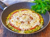 Finta pizza di zucchine senza farina