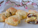 Fiocchetti di sfoglia crema e cioccolato