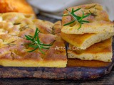 Focaccia alla zucca e rosmarino