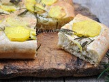 Focaccia con patate facile e veloce