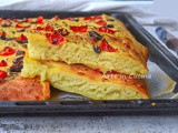 Focaccia del priore con semola a lievitazione lenta