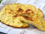 Focaccia in padella al rosmarino vuota