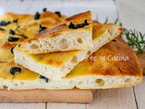 Focaccia ligure alle olive