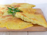 Focaccia senza lievitazione al rosmarino