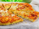 Focaccia veloce mozzarella e pomodoro