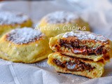 Focaccine in padella con nutella in 10 minuti