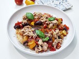 Fresella napoletana con pomodori e tonno