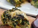 Frittata con crescione e gorgonzola