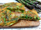 Frittata di asparagi in friggitrice ad aria