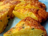 Frittata di patate e scamorza ricetta facile