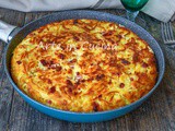 Frittata di spaghetti in padella con prosciutto