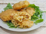 Frittatine di spaghetti con pancetta