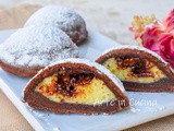 Frolle al cacao napoletane con cioccolato