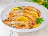 Gamberoni all’arancia gratinati al forno
