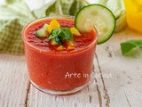 Gazpacho andaluso antipasto freddo