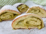 Girelle brioche al pistacchio