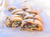 Girelle con gocce di cioccolato alla nutella