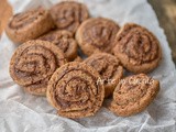 Girelle di biscotti alla nocciola con nutella