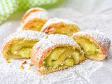 Girelle di frolla pistacchio e crema