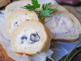 Girelle di pane con mousse antipasto freddo veloce