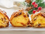 Girelle di panettone alla crema