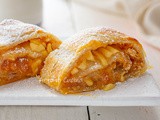 Girelle di strudel con sfoglia