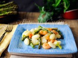 Gnocchi asparagi e gamberetti ricetta veloce